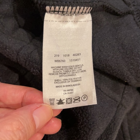 Columbia Steens Mountain Fleece Full Zipper Black Gorpcore. Size Large (14/16) - Picture 10 of 10